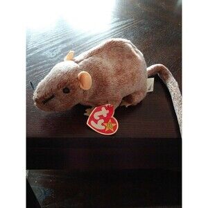 Ty Beanie Baby TIPTOE the Mouse,1999, NWT